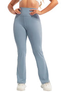 Women's Soft Flare Leggings with Back Pockets